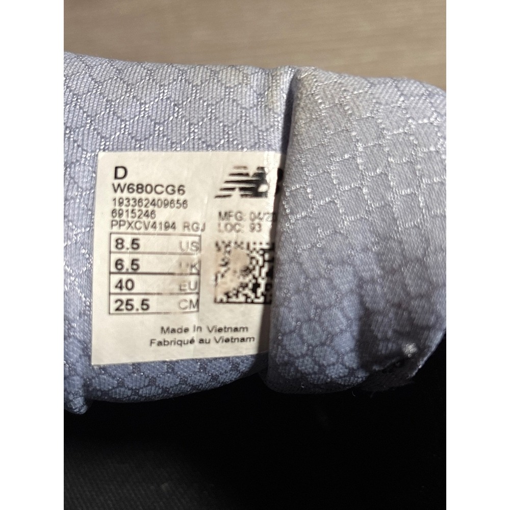 New Balance 680v6 Womens 8.5 Running Shoes Sneakers Trails Outdoor Activewear - Picture 9 of 9